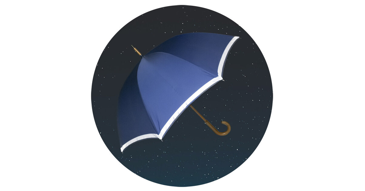 Parapluie Enfant Réfléchissant MorLuks - Avec Bandes Réfléchissantes, Motifs Dinosaure/licorne, Léger Pour Cartable - 7